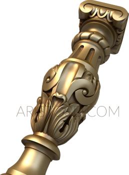 Balusters (BL_0592) 3D model for CNC machine